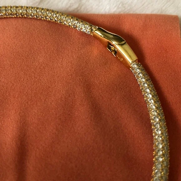 Cult Gaia Bloom Chocker Rhinestone Clear - Picture 5 of 12